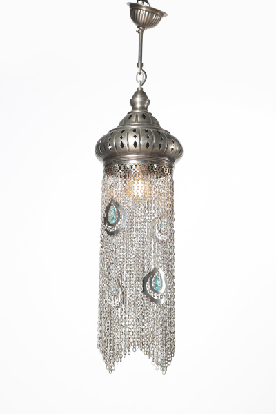 No4 Size Single Chained Hanging Lamp
